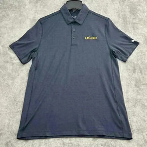 Wyld1 Shirt Mens Small Blue Supernatural Performance Polo Catapult Golf Casual